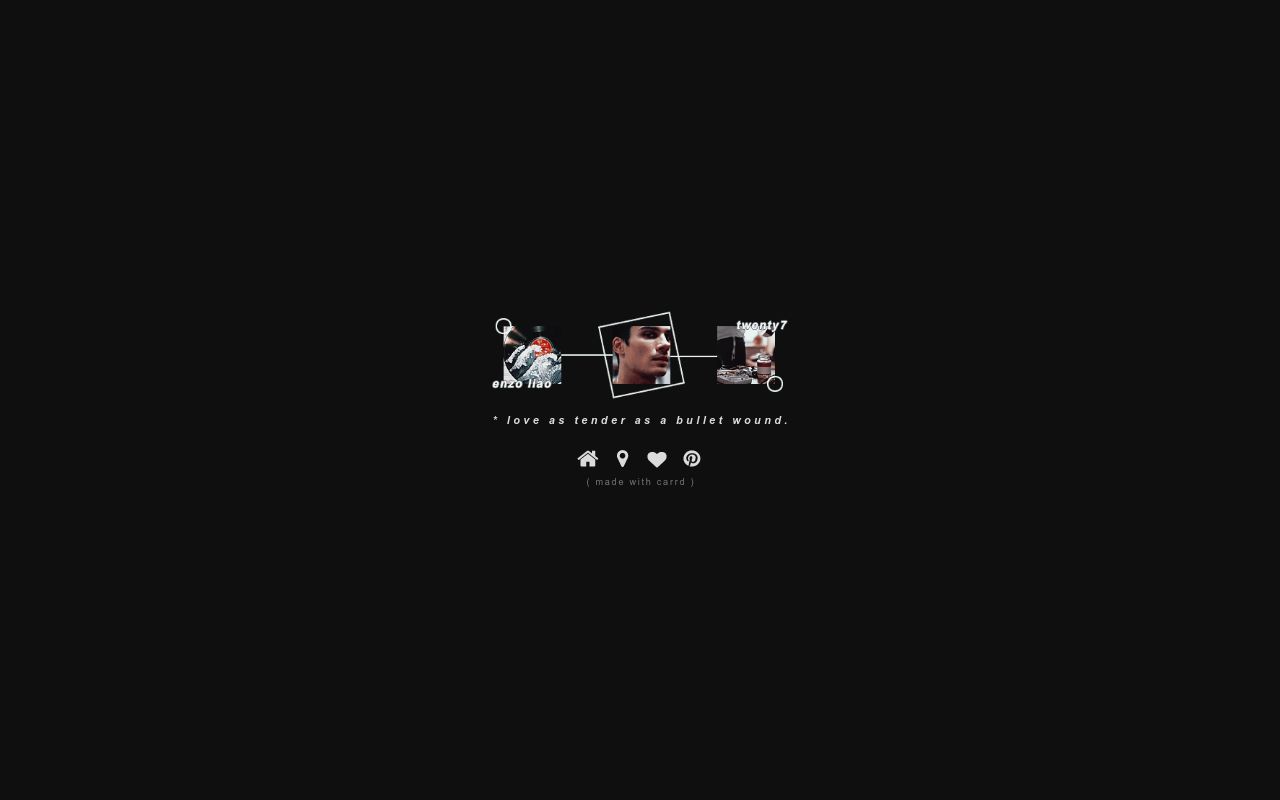 Carrd profile picture for @bites